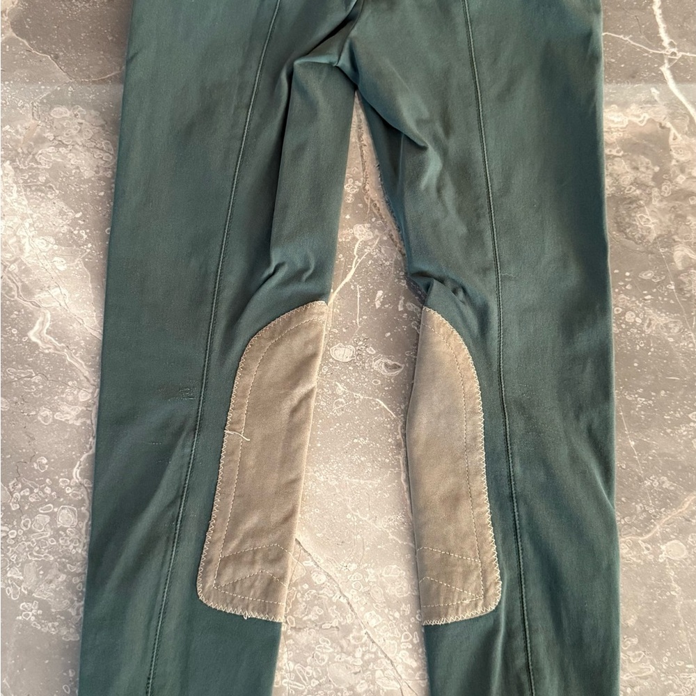 The Tailored Sportsman Kids Bottoms in Teal and Beige